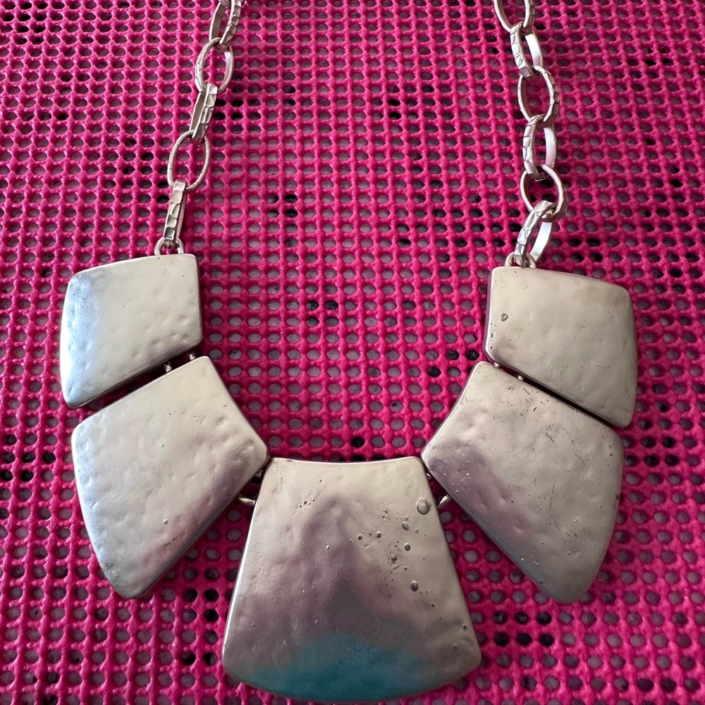 Statement Gold Tone Geometric Bib Necklace - Women Jewelry